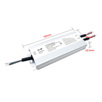 Controlador LED Regulable de 60W con Certificación UL/CUL/Clase 2, IP67 Impermeable, Triac/Fase/0-10V/1-10V/10V PWM/Potenciómetro, 100-277V AC-DC