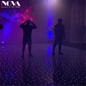 2021new design starlit led dance floor/led dance floor for the nightclub