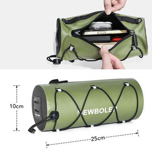 Sacoche arrière de vélo grande capacité <span class=keywords><strong>pas</strong></span> chère, imperméable en PVC, sacoche de transport pour vélo, sacoche pour <span class=keywords><strong>porte</strong></span>-bagages arrière - Product Image 3