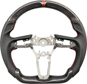 Volante de fibra de carbono deportivo modificado 2025 nuevo apto para Mazda 3 Mazda 6 2. 0 2. 1 <span class=keywords><strong>Cx3</strong></span> Cx5 Rx7 Axela Atenza Mx5 Cx8 Cx9 - Product Image 2