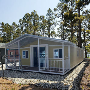 Casa Container Espandibile 20ft 40ft Secondo gli Standard Australiani, Casa Mobile in Legno per Hotel, <span class=keywords><strong>Negozi</strong></span>, Chioschi Esterni, Container per <span class=keywords><strong>Piscine</strong></span> - Product Image 1