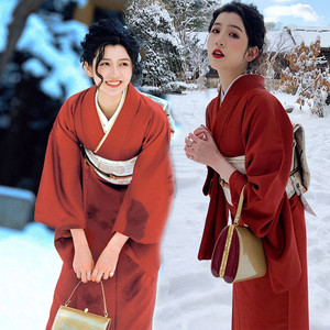 2025 Kimono mujer japonés tradicional Yukata <span class=keywords><strong>Haori</strong></span> Kimonos Cosplay blusa vestido de fiesta moda femenina ropa de fotografía - Product Image 4