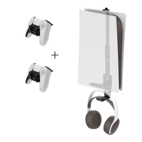Nouveau support universel de Console de jeu pour support mural de Console PS5 pour support de stockage mural de contrôleur PS5/Slim/Pro
