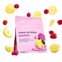 Protéine de lactosérum OEM claire en poudre, rafraîchissante et hydratante, complément de fitness, saveur légèrement fruitée