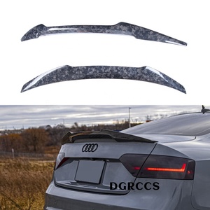 Aileron arrière en fibre de carbone forgée non perforée pour A5 B8 B8.5 4 portes Sportback 8TA M4, 2007-2019 - Product Image 1