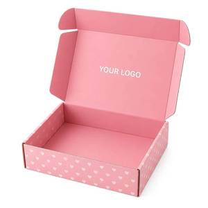 Eco Friendly Durable Natural Custom Logo Pack Folding Shipping Mailing Kraft Paper Carton Mailer <b>Box</b> - Product Image 1
