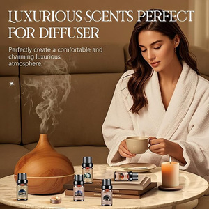 Aceite Aromático para Hoteles al por Mayor, Set de 10 Piezas, Aroma de Lujo, 5ml x 10 para Difusor, Vestíbulo, <span class=keywords><strong>Spa</strong></span>, Habitación, Caja de Regalo, OEM, Aceite Esencial para Hotel - Product Image 3