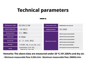 <span class=keywords><strong>CO2</strong></span> oxy Methane Hydrogen <span class=keywords><strong>Air</strong></span> Đầu ra xung <span class=keywords><strong>Flow</strong></span> <span class=keywords><strong>Meter</strong></span> nhiệt Khối lượng khí lưu lượng kế - Product Image 6