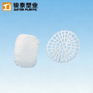 Éléments MBBR en S à haute fluidisation (64 trous) favorisant une croissance plus rapide du biofilm et l'élimination de l'<span class=keywords><strong>ammoniac</strong></span> dans la culture intensive de tilapia - Product Image 3