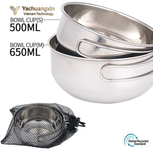 Stainless Steel Sauce Pans Set <b>Mirror</b> Polished Minimalist Design for Cooking on Gas and Induction Cookers - Product Image 3