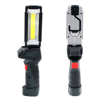 Lampe de travail COB Portable Rechargeable avec aimant, torche avec LED 2019 Rechargeable pour mécaniciens électriques