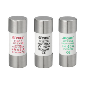Soporte de fusible y enlace fusible IEC, 10X38, 14X51, <span class=keywords><strong>22x58</strong></span>, CE, 2A, 10A, 12A, 15A, 16A, 20A, 25A, 30A, 32A, 40A, 50A, 63A, 80A, 100A, 125A - Product Image 4