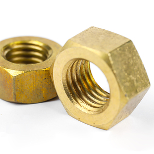 Paquete de 10 Tuercas Hexagonales de Latón M1.6 M2 M2.5 M3 M3.5 M4 M5 M6 M12 M14 M16 M18 M20, Rosca Métrica Estándar - Product Image 3