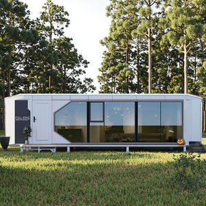 Capsule case mobili veloce costruito telaio in acciaio con pannello Sandwich impermeabile per uso negozio <span class=keywords><strong>viaggio</strong></span> tranquillità tecnologica - Product Image 4