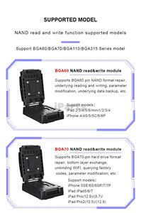 Iparts I2C P15 Pro Ai dfu โปรแกรมเมอร์เพื่ออ่านและเขียนหน้าจอสีม่วง NAND Flash HDD สำหรับ <span class=keywords><strong>iPhone</strong></span> <span class=keywords><strong>6S</strong></span>-15 PRO MAX BGA315 BGA60 BGA70 BGA110 - Product Image 4