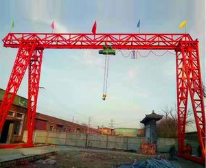 Pont roulant à poutre simple de type treillis résistant au vent avec moins d'acier et moins de prix - Product Image 4