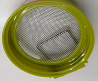 Nouveau design, couvercle germinant 86 mm en ABS 316 avec support en acier inoxydable pour bocal Mason à large ouverture