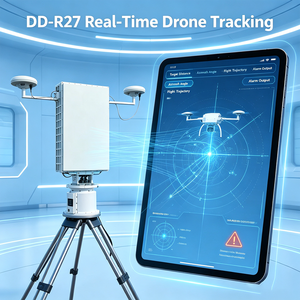 Lange afstand 10KM drone detectie radar digitaal laagvlucht beveiligingssysteem voor drone detectiesysteem - Product Image 2