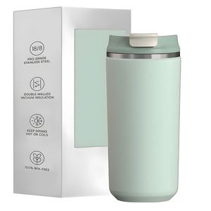 Insulated Coffee Tumbler Stainless Steel BPA Free 12oz Double Walled Coffee Cup New Shape Hot Selling Vacuum Insulated - Product Image 4