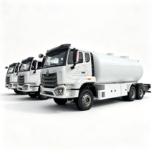 รถบรรทุกขนส่งก๊าซเหลว Sinotruk ได้รับการรับรองมาตรฐาน ASME ADR CE ถังบรรจุก๊าซเหลวแรงดันสูง - Product Image 5
