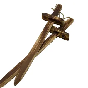 Hoye crafts wholesale sword toy wooden sword children burned sword for sale