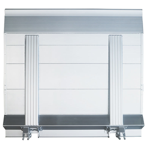 Plateforme élévatrice verticale en aluminium 2T pour charges lourdes, conception personnalisée pour camions fourgon et logistique - Télécommande - Product Image 5