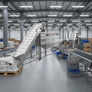 Línea de Producción Continua de Papas Fritas de 100 kg/hora de las Marcas PIPERS LORENZ, Tyrrells, HAITAI, Calbee y KETTLE BRAND - Product Image 5