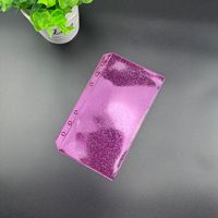 Pochette de présentation transparente A6 personnalisée, porte-documents étanche, porte-billets, conteneur en PVC, organiseur de budget et d'espèces