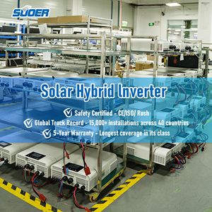 Biến tần năng lượng mặt trời lai MPPT 48VDC 6.2KW 9KW 12KW 12000W sản phẩm mới cho hệ thống năng lượng mặt trời nối lưới và ngoài lưới, đầu ra một pha - Product Image 5