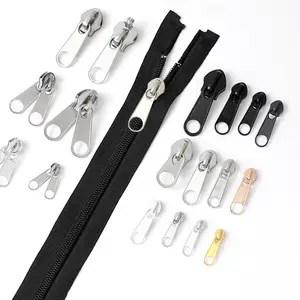 New Style Zipper Slider Zip Pull Reiß verschluss köpfe 5