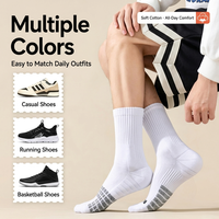 Chaussettes de course en gros anti-ampoules à compression avec logo sur le dessous pour hommes et femmes