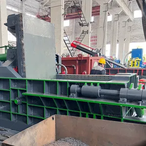 고효율 강철 철 구리 칩 알루미늄 스크랩 연탄 기계