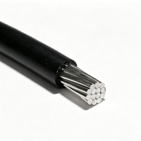 Cable de Aluminio de Bajo Voltaje 0.6/1 KV ABC, Aislamiento de PVC, XLPE y PE, Cable Aéreo Dúplex, Triplex, Cuádruple, 4x70mm2, 50mm2
