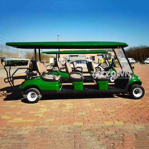 Carrito de Golf Eléctrico Verde de 8 Plazas, Alto Rendimiento, en Stock, Precio Económico, Entrega Rápida - Product Image 5