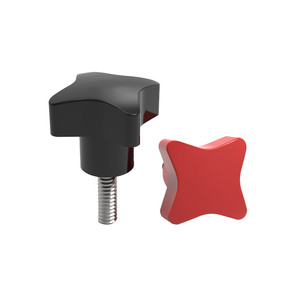 Boutons en plastique étoilés de qualité supérieure, boutons en bakélite, vis – Neuf, Fourniture directe usine - Product Image 3