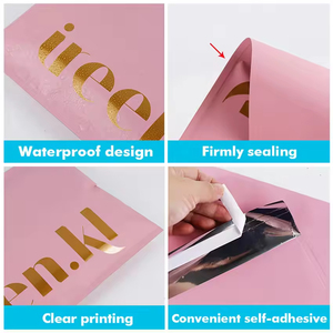 Bolsas de <span class=keywords><strong>Correo</strong></span> de Plástico Reciclables Personalizadas con Impresión Personalizada, Bolsa de <span class=keywords><strong>Correo</strong></span> de Polipropileno Autoadhesiva Blanca con Logotipo para Envíos - Product Image 5