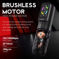 Ambitie Zetton 2400Mah 3.5Mm/4.0Mm Slag Direct Drive Roterende Tattoo Gun Professionele Draadloze Tattoo Machine Pen Voor Body Art