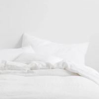 Couleur unie 100 _ pur lin jeter taie d'oreiller Euro Sham pour lit, taille personnalisée enveloppe housse de coussin décoration taie d'oreiller