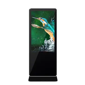 Professional Supplier Ultra-thin Vertical Touch Advertising Machine Indoor Floor Stand TV Ad Player