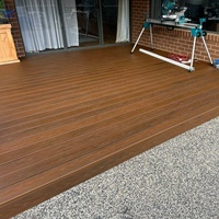 Garantie 10 ans, terrasse composite extrudée sur mesure, entièrement recouverte