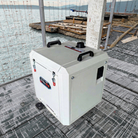Générateur silencieux entièrement automatique 24V pour climatiseur de stationnement, démarrage à distance Bluetooth, compatible avec camping-car, autocar et camion, directement de l'usine