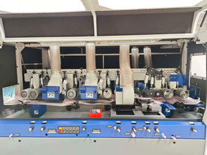 <span class=keywords><strong>Raboteuse</strong></span> de surface pour le travail du bois pour planches de 200 mm de largeur, machine à mouler 4 côtés - Product Image 6