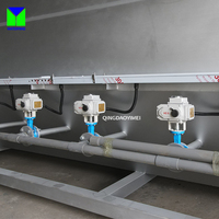 Industri limbah pengolahan air Backwash otomatis Disc Filter kain