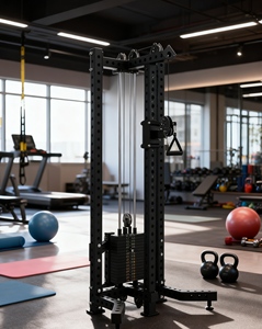 New Model Wall Mounted Multi Function Dual Cable Pulley Adjustable Lat Pull Down Machine Steel Home Arms Exercise <strong>Equipment</strong> - Product Image 4