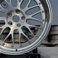 Velg GPW Custom 19 20 21 Inch Staggered 5x112 5x120 Brushed Silver 2 Piece Forged untuk Audi S6 RS5 RS6 Benz S580 S680 M3 M4 M5