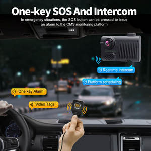 Caméra multifonction ADAS DMS, caméra de tableau de bord anti-fatigue, système de gestion de la fatigue du conducteur 4G - Product Image 3