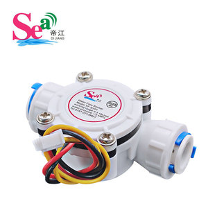 DIjiang S301 <b>Water</b> Purifier <b>Flow</b> Sensor Plastic POM 3/8 Quick Connect 0.3-6L/min Hall Effect Turbine <b>Flow</b> <b>Meter</b> OEM 3.5-24vdc - Product Image 5