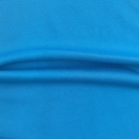 Tissu piqué 100% polyester, tissu pour chemise polo, tissu en polyester