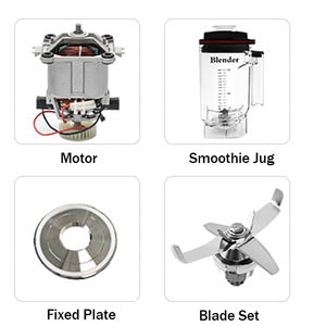 Desain baru Panel sentuh kontrol Total teknologi menghancurkan untuk Smoothie es dan buah beku tidak mudah untuk terbakar Blender komersial - Product Image 4