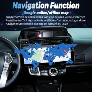 Reproductor de Video para Auto con Pantalla de 12.3' 1920*720, Android 13, Radio Estéreo para Toyota Prius 2013-2015, GPS, Multimedia, Carplay, Unidad Principal de 128GB - Product Image 4